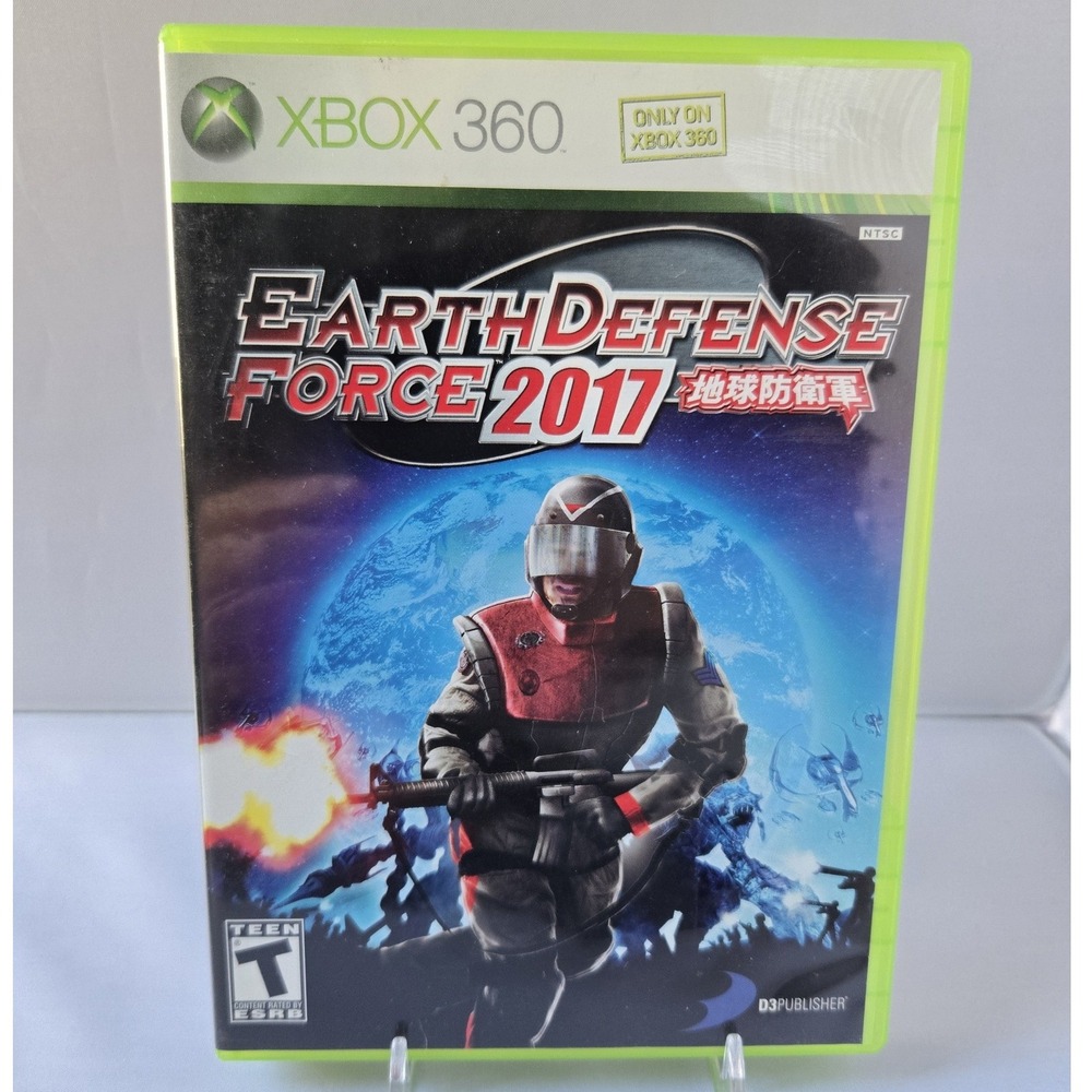 Earth Defense Force 2017 - Microsoft Xbox 360 - Case Disc No Manual Tested